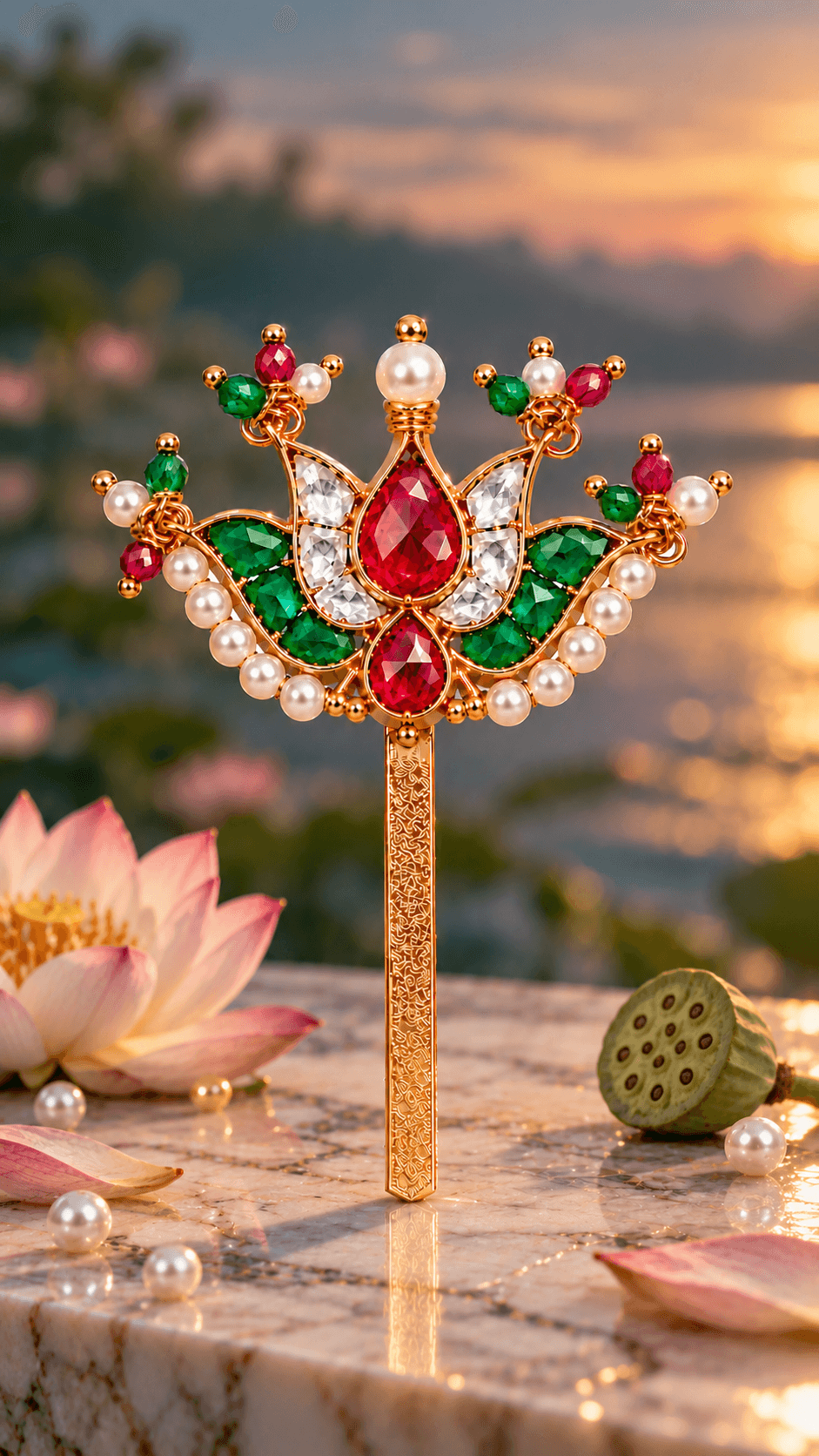 Jadtar Kamal Chandrika category | Aanshi Shringar Art