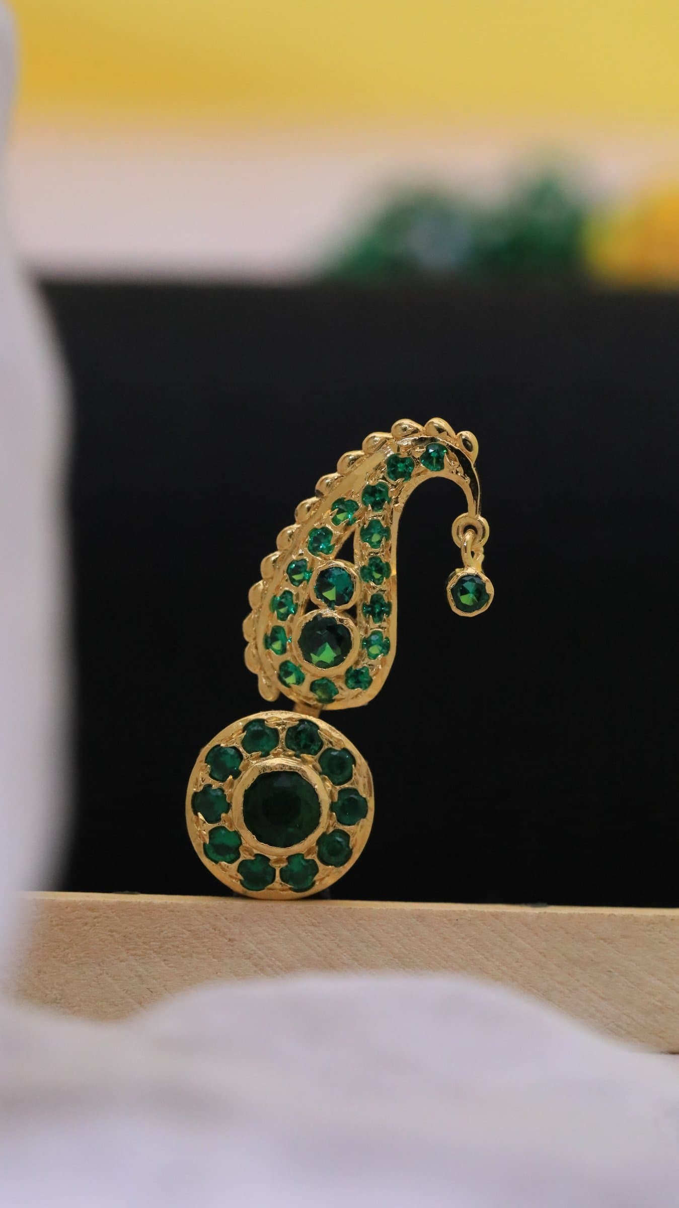 Silver Diamond Shishphool category | Aanshi Shringar Art