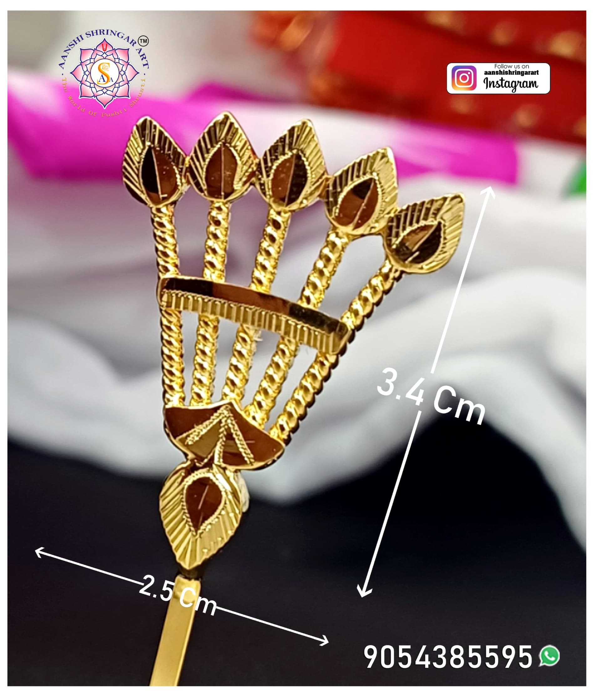 Silver Chandrika category | Aanshi Shringar Art