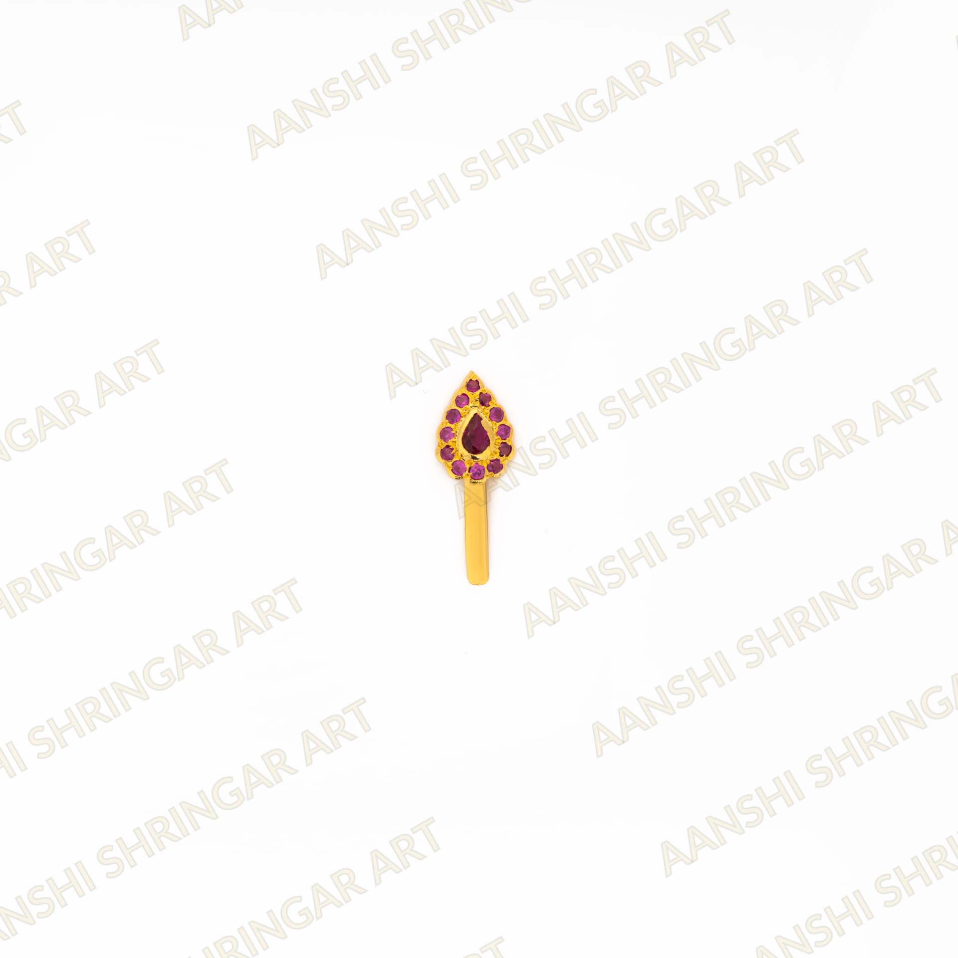 Manek(Ruby) Paan For Thakorji No.1 | Aanshi Shringar Art
