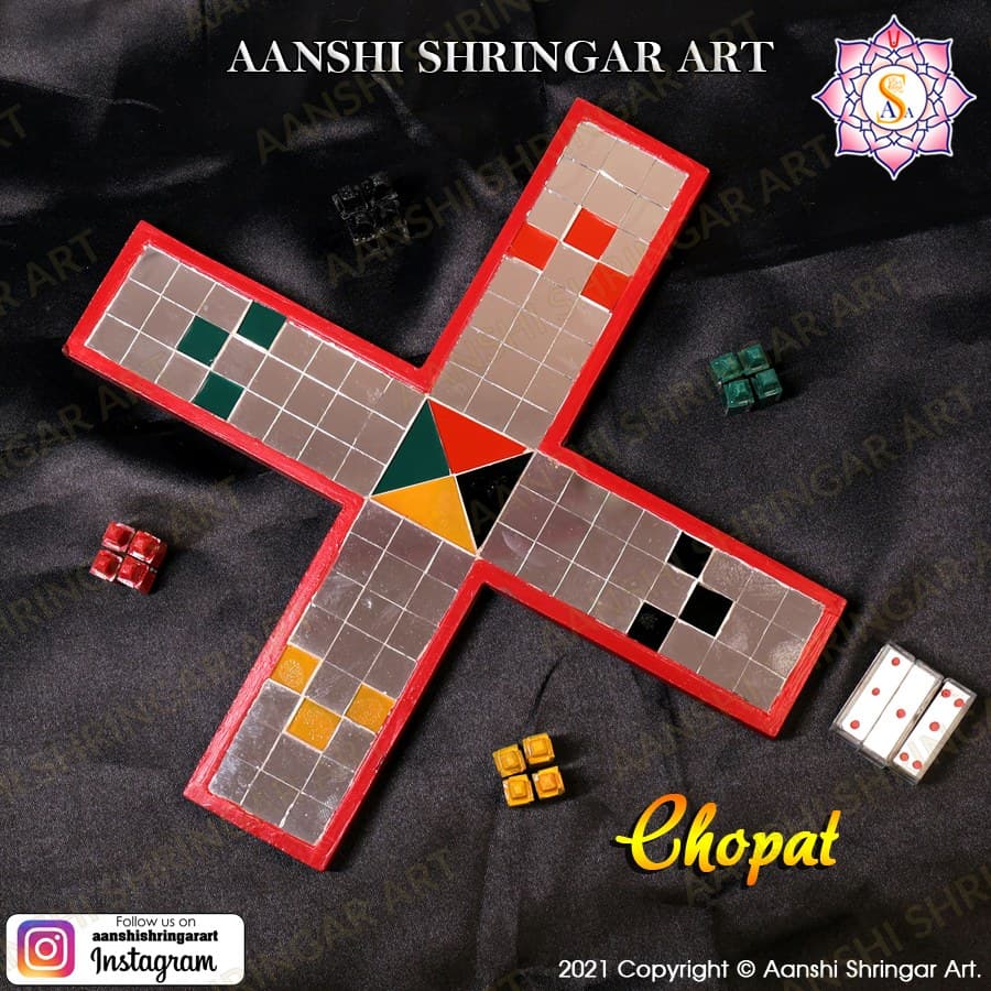 Chopat — Chopat is a traditional-inspired Seva Sahitya element associated with the playful and intimate devotional… | Aanshi Shringar Art