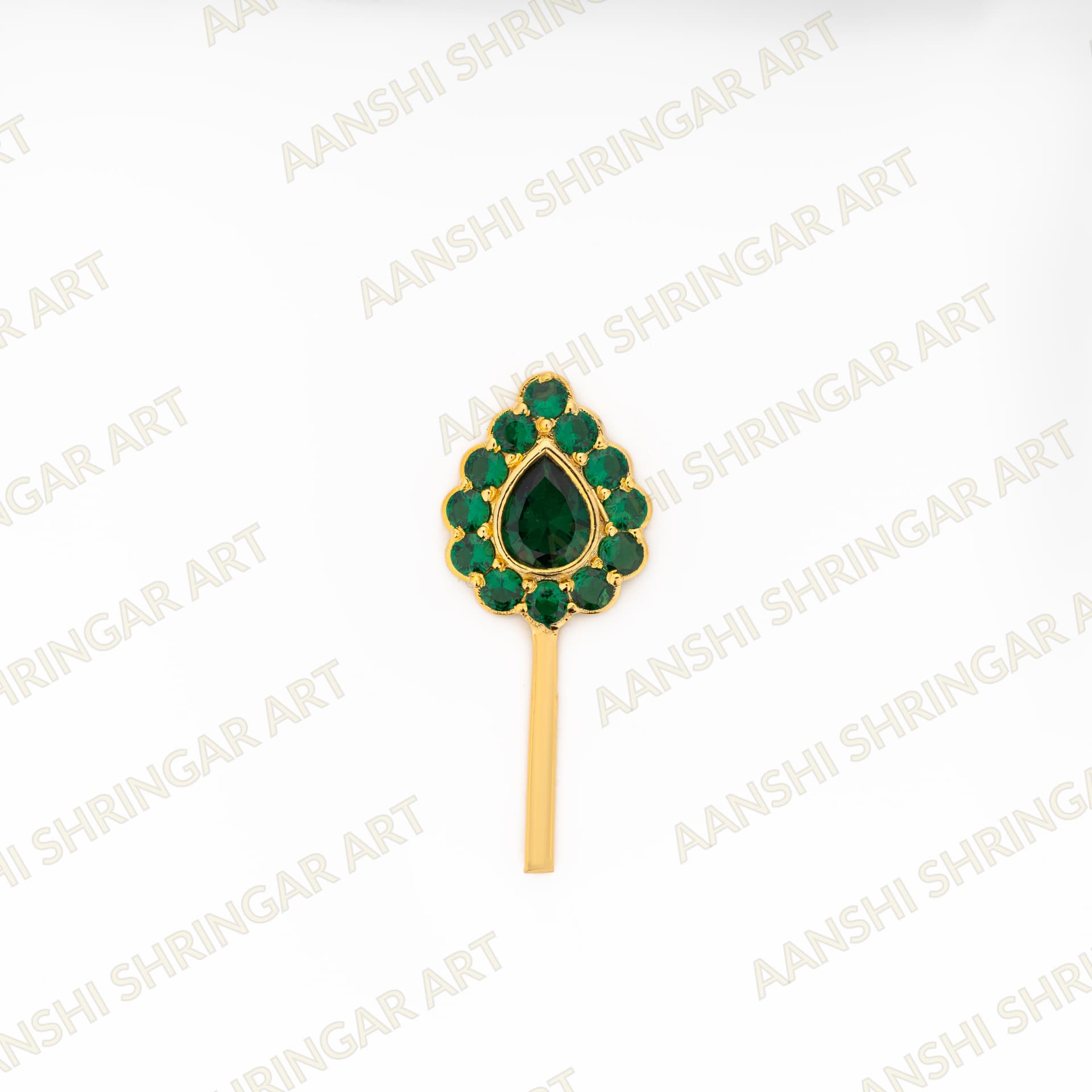 Panna(Emerald) Paan  For Thakorji No.5 | Aanshi Shringar Art
