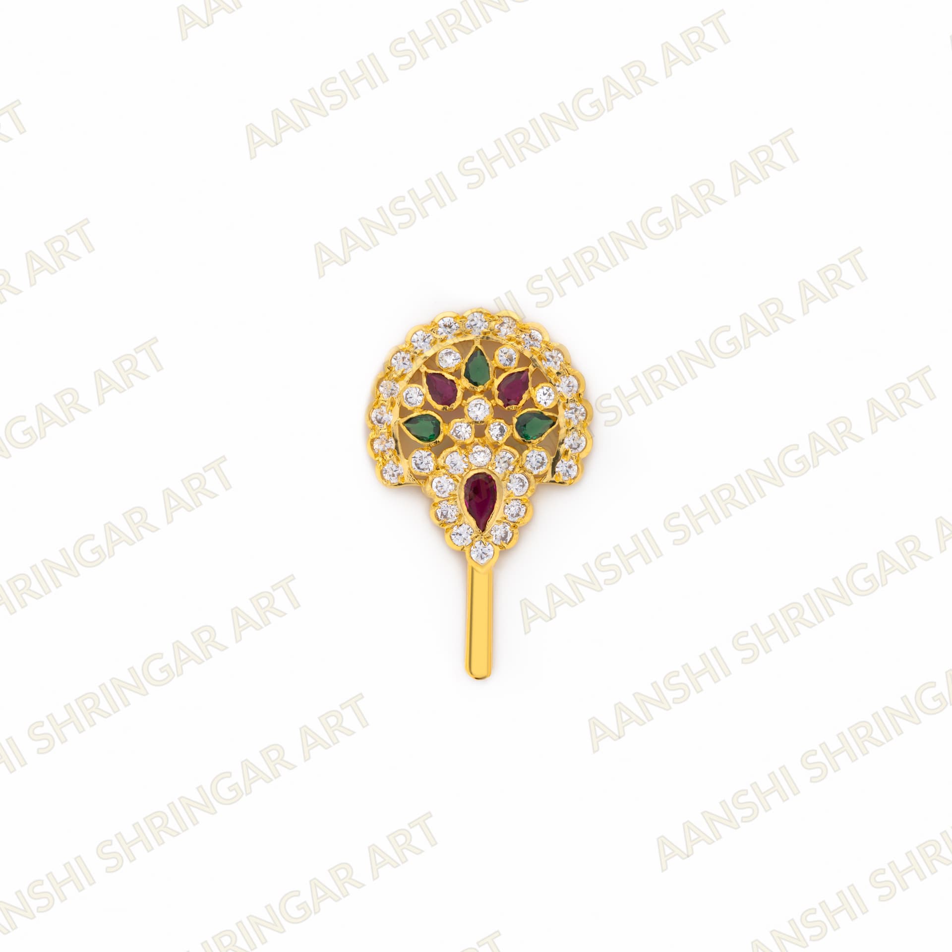 Milma(Mix Color) Ghera for Thakorji No.3 – Pushtimarg Shringar — view 2