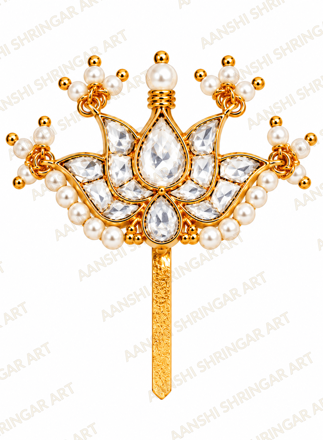 White Jadtar Kamal Chandrika Thakorji No.3 — view 2