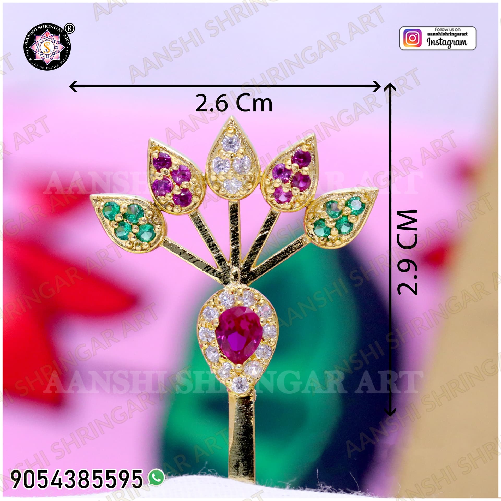 Milma(Mix Color) Morshikha | Aanshi Shringar Art