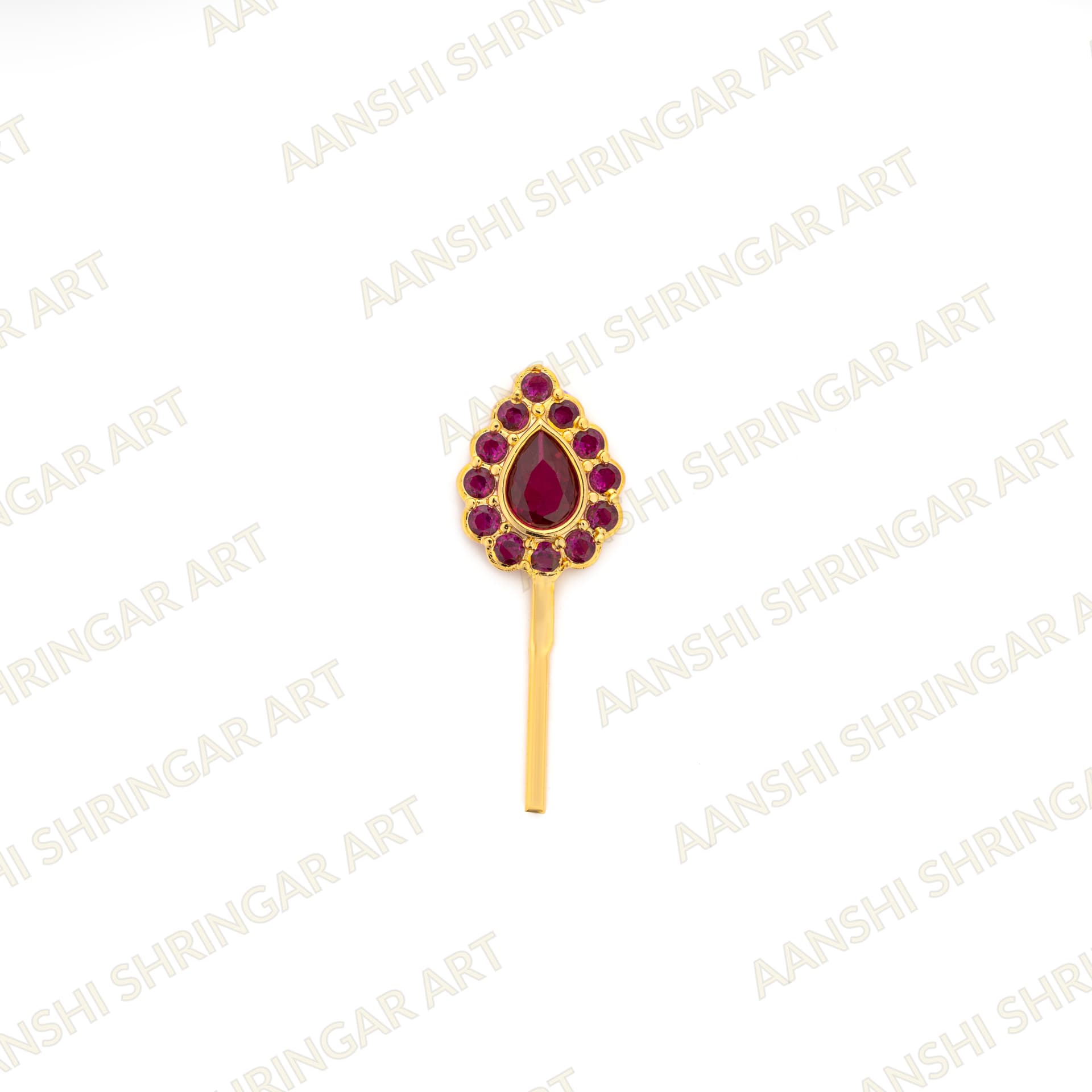 Manek(Ruby) Paan For Thakorji No.4 | Aanshi Shringar Art