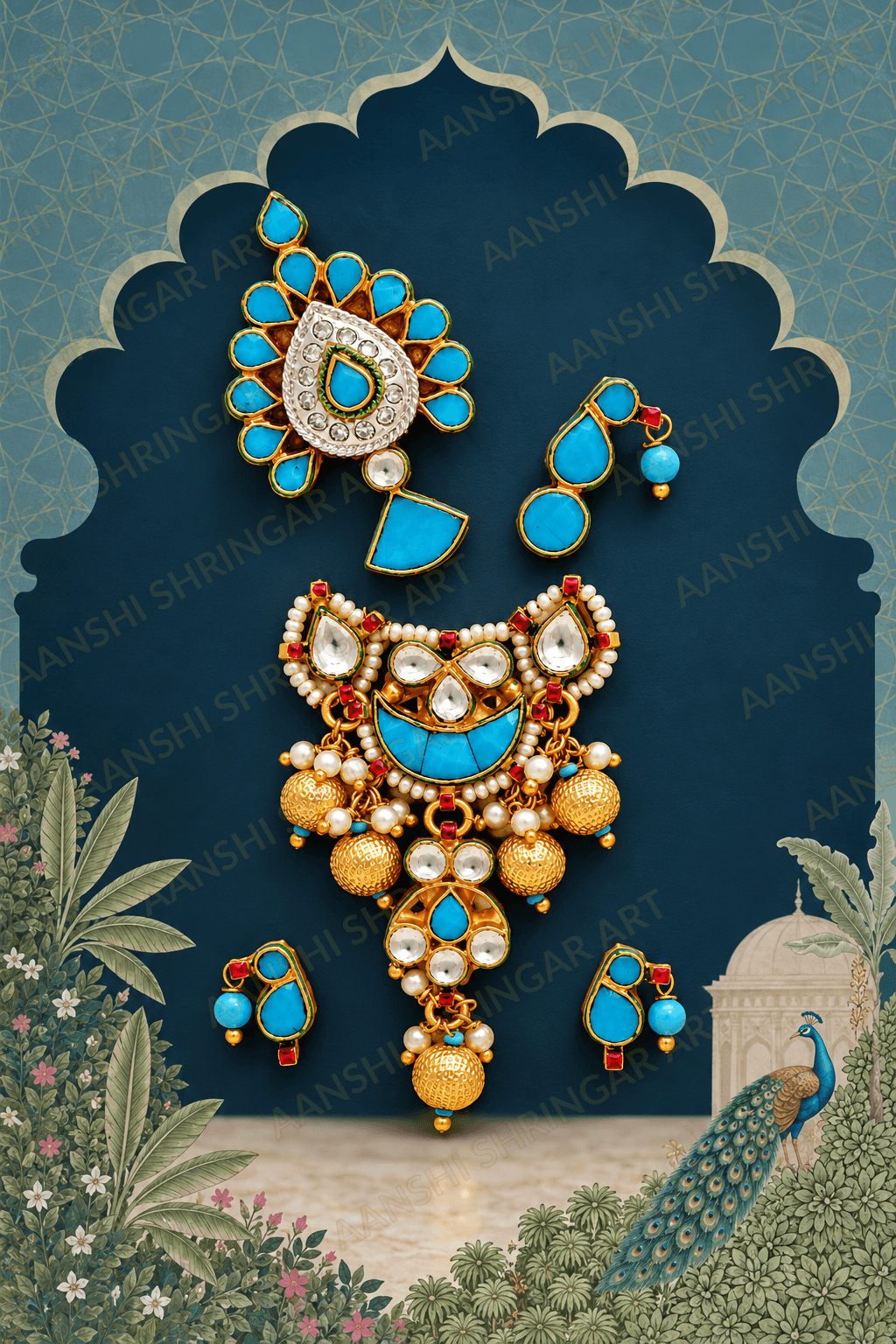 Jadtar Sets for Shri Thakorji – Pushtimargiya Shringar Set